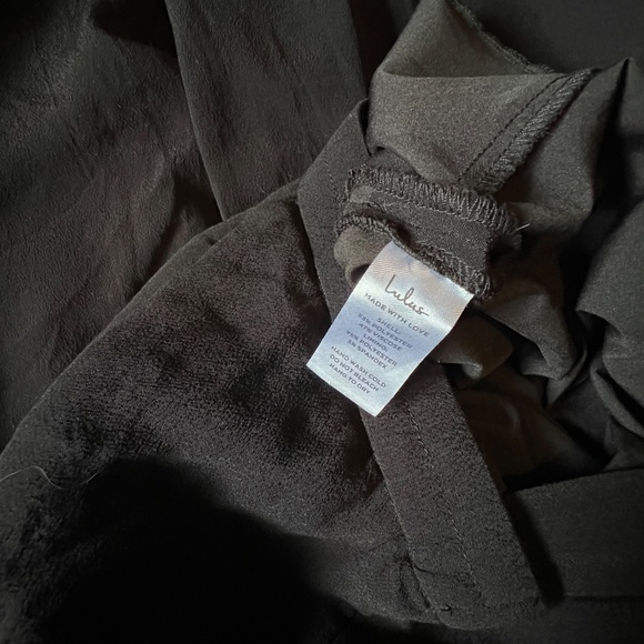 Lulus Wide Leg Dress Pants - Picture 4 of 4